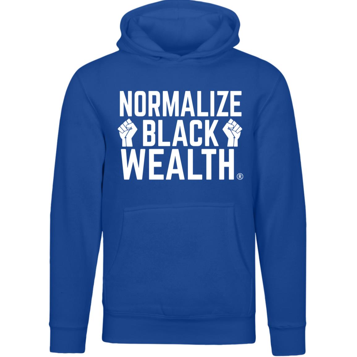 Normalize Black Wealth - Unisex Premium Pullover Hooded Sweatshirt