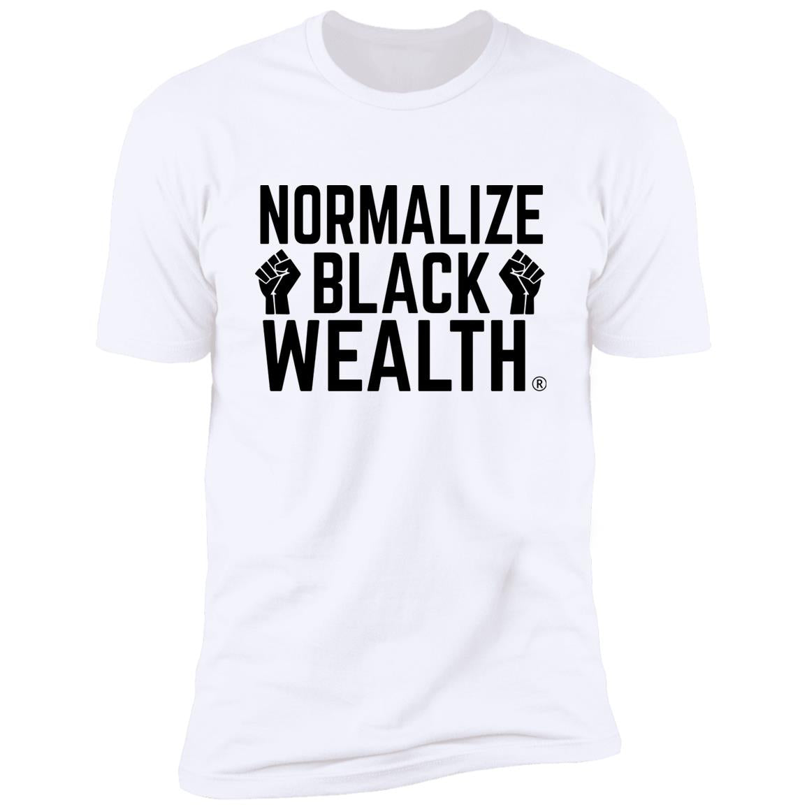 Normalize Black Wealth Premium Short Sleeve T-Shirt